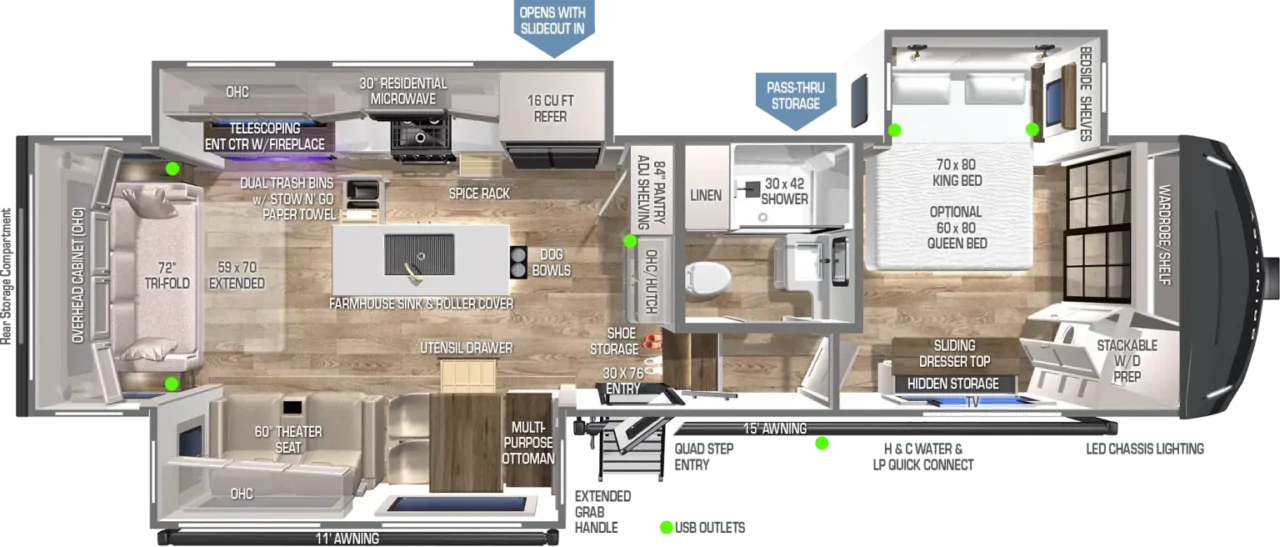 Luxury Fifth Wheels Model Z 2024 1536×440