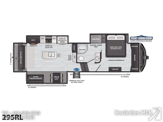 ROULOTTES MLR MONTANA HIGH COUNTRY 295 RL 2022 0