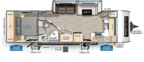 ROULOTTES MLR GREY WOLF 27GH 2005 1
