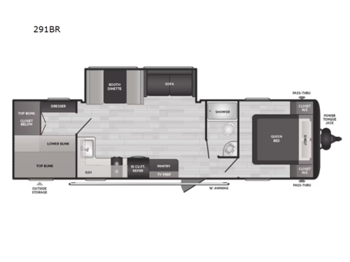 ROULOTTES MLR HIDEOUT 291BR 2025 24