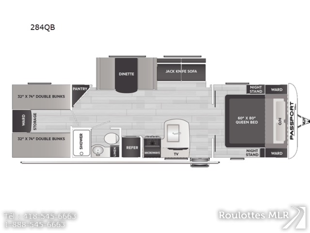 ROULOTTES MLR PASSPORT 284QB 2025 16