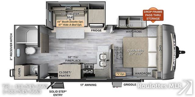 2023 ForestRiver RockwoodMiniLite 2511S