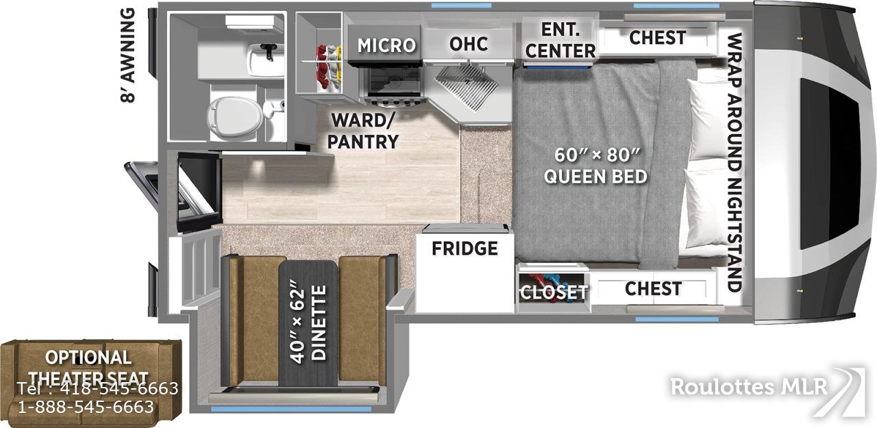 2026 Palomino Backpack HS 2902 Hard Side MAX Web Floorplan Large321892