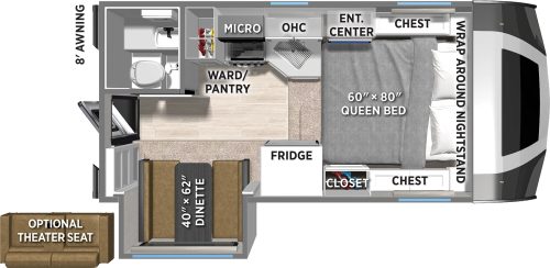 2026 Palomino Backpack HS 2902 Hard Side MAX Web Floorplan Large321892